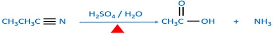 propanenitrile and sulfuric